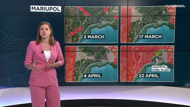 Карта военных действий в Украине 18 мая