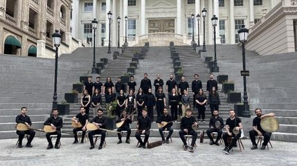 Müzik üniversitesi öğrencileri 19 Mayıs'a özel klip çekti