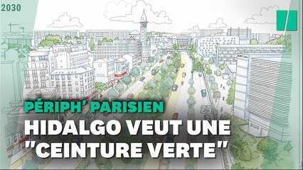 Anne Hidalgo veut transformer le périphérique en "ceinture verte"