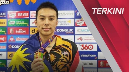 [TERKINI] Sukan SEA Hanoi | Khiew Hoe Yean tamatkan penantian emas skuad renang
