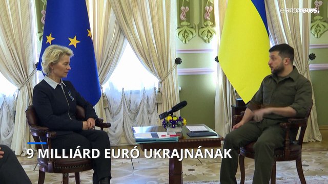 9 milliárd eurós támogatást nyújt az Európai Unió Ukrajnának