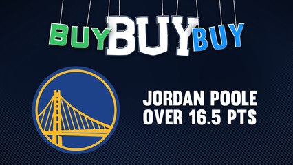 Back Jordan Poole To Go Over 16.5 Points In Game 1 Vs. Mavericks