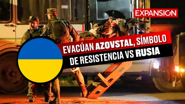 UCRANIA EVACÚA a 260 SOLDADOS de AZOVSTAL | ÚLTIMAS NOTICIAS