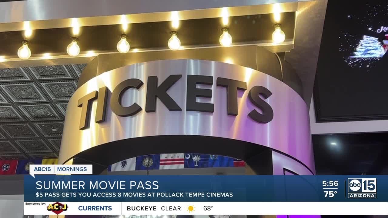 Summer Movie Pass is a great deal at Pollack Tempe Cinemas video