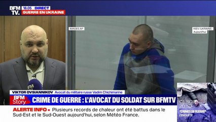 "Mon client dit avoir reçu l'ordre de tirer" selon l'avocat du soldat jugé pour crime de guerre