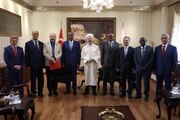 Diyanet İşleri Başkanı Erbaş, Cibuti Din İşleri ve Vakıflar Bakanı Barreh ile görüştü