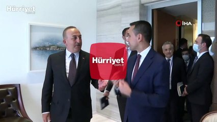 Dışişleri Bakanı Çavuşoğlu, İtalyan mevkidaşı Di Maio ile görüştü