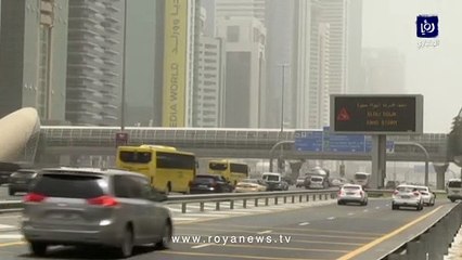 العاصفة الترابية تصل الإمارات.. وتحذير للسكان