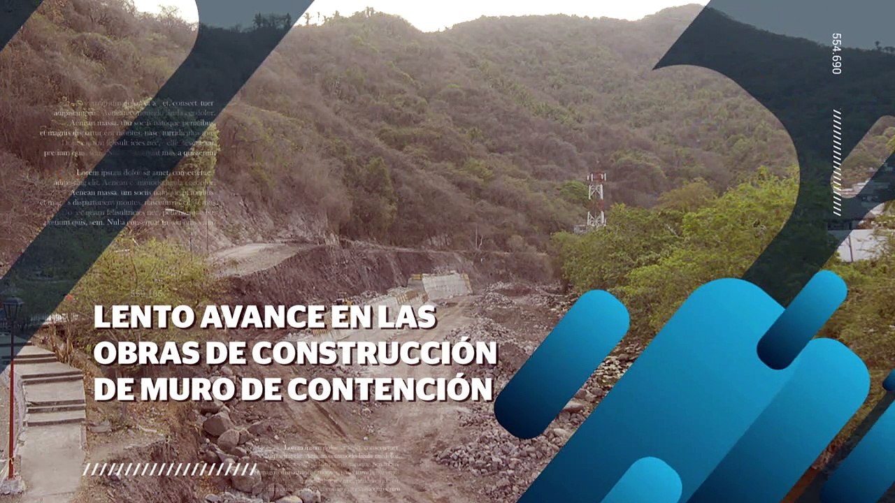 Peligra el avance de la construcción del muro de la calle Manantial | CPS Noticias Puerto Vallarta