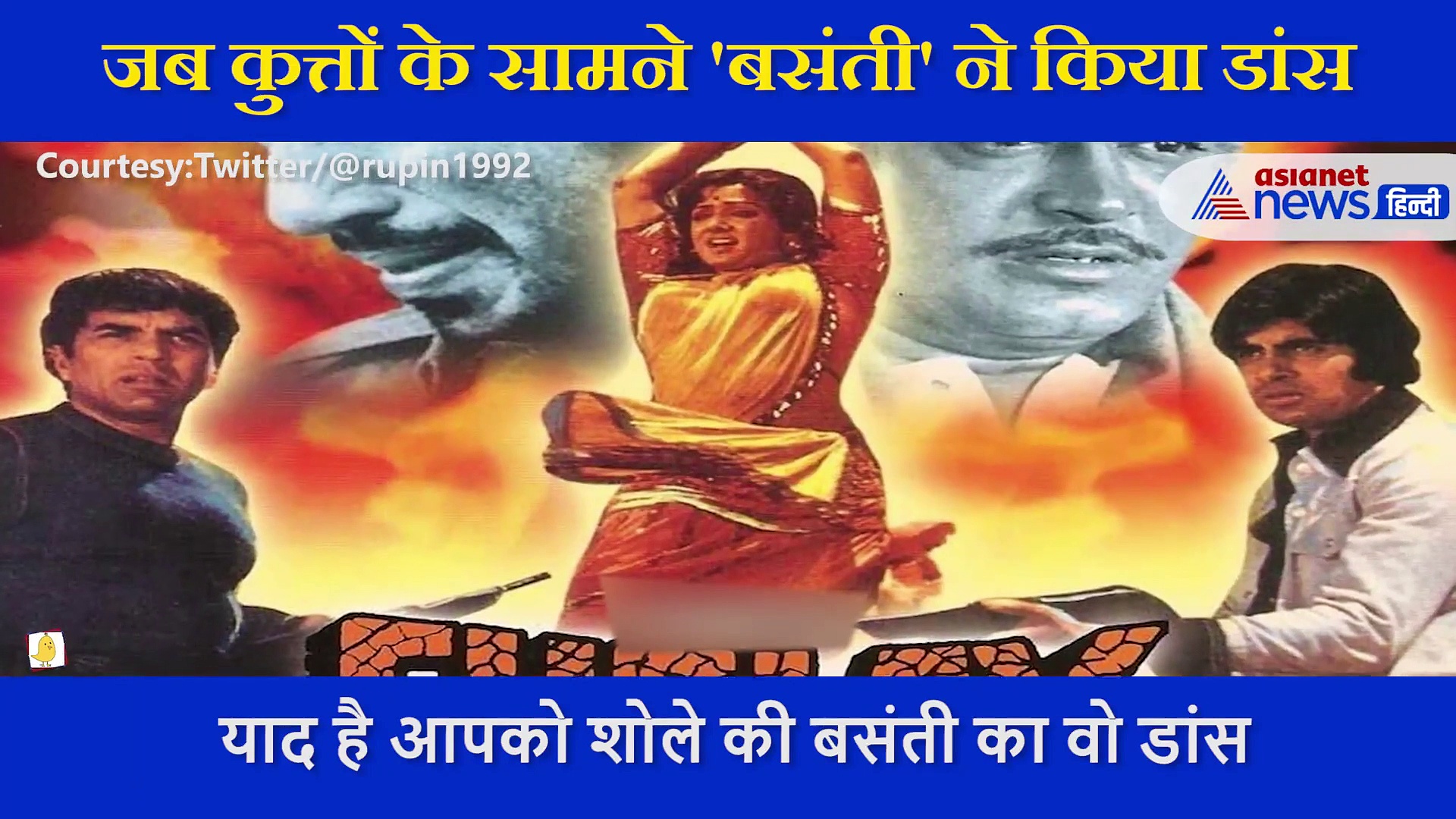 जब कुत्तों के सामने 'बसंती' ने किया डांस, वीडियो देख हर कोई रह गया हैरान