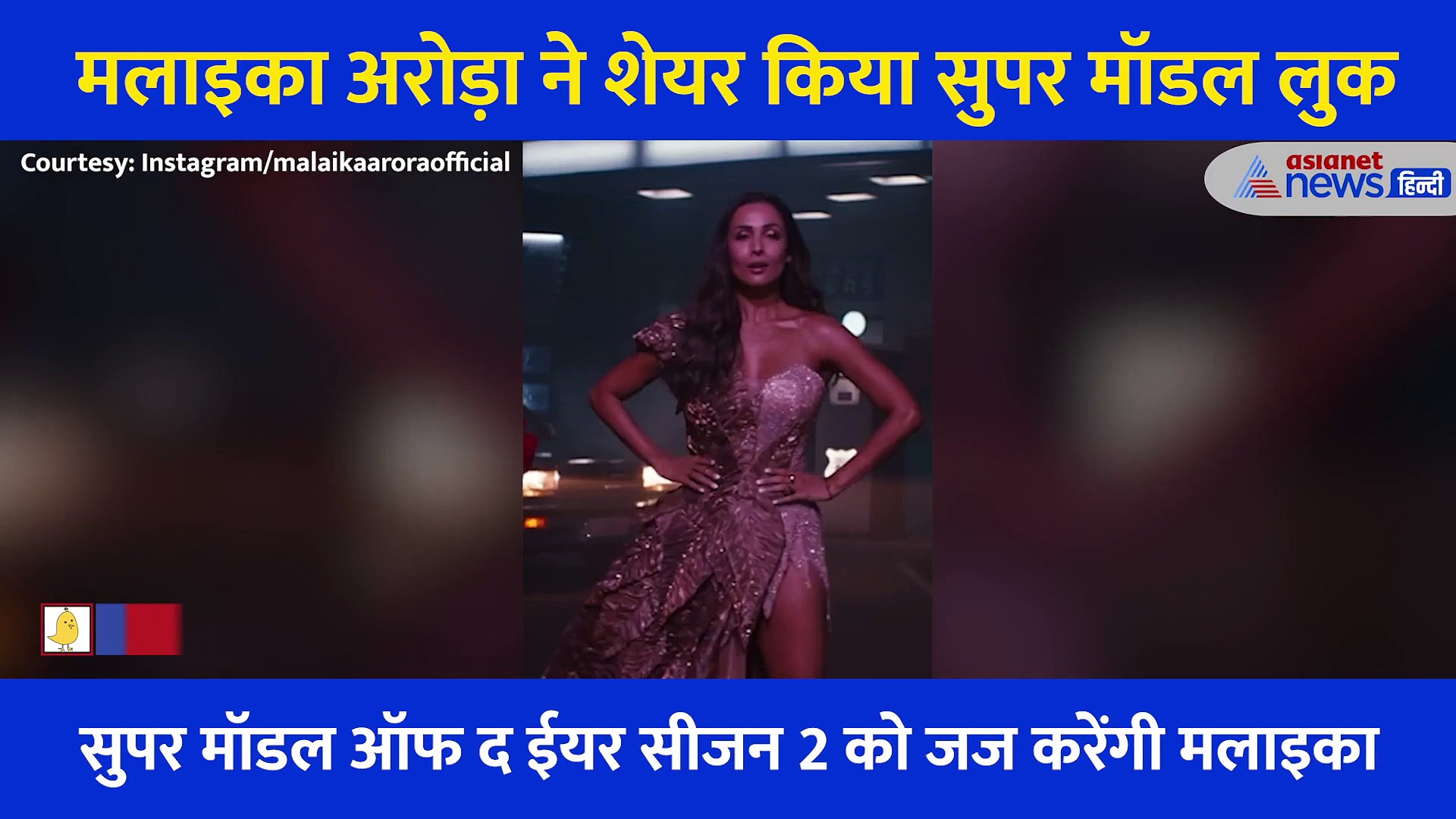 आपने देखा क्या मलाइका का सुपर मॉडल लुक Video, बेहद ग्लैमरस और स्टनिंग दिखी एक्ट्रेस