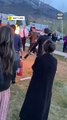 Stunt Couple Sets Themselves on Fire at Wedding