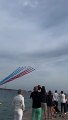 Regardez le passage de la Patrouille de France pour la projection de Top Gun au 75e Festival de Cannes