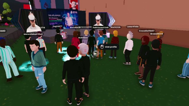 Bir ilk! DEVA Partisi metaverse'te miting yaptı