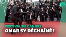 Sur le tapis rouge de Cannes, Omar Sy était survolté