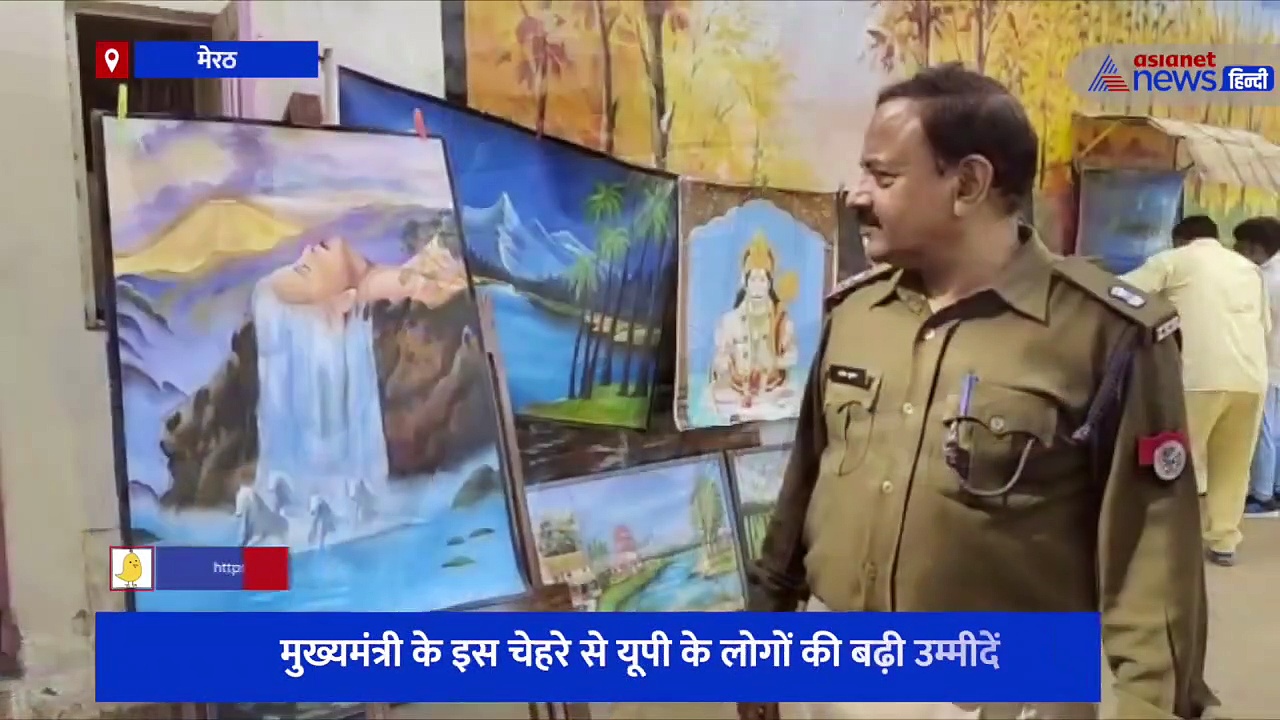 जेल की सलाखों ने अपराधी को बनाया चित्रकार, कलाकारी से रंग दी जेल की दीवारें, देखें वीडियो