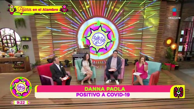 Danna Paola dio positivo a COVID tras dar concierto