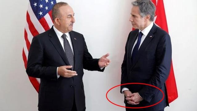 Çavuşoğlu'nun İsveç ve Finlandiya'nın üyeliğine yönelik kaygılarını ABD'li Blinken büyük bir dikkatle dinledi