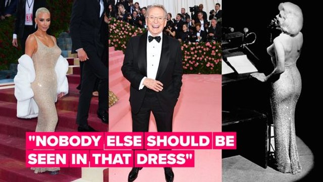 Not even Marilyn Monroe's dress designer liked Kim K's met outfit