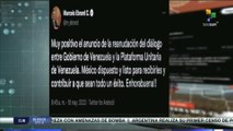 teleSUR Noticias 15:30 18-05: México acogerá reanudación de diálogos de Venezuela