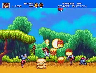 Gunstar Heroes online multiplayer - megadrive