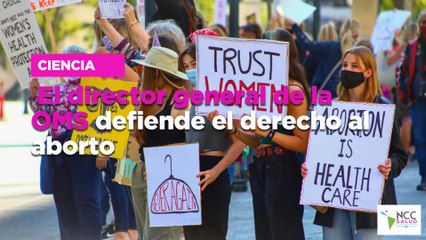 El director general de la OMS defiende el derecho al aborto