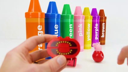 Best Learning Video for Toddlers Learn Colors with Crayon Surprises!