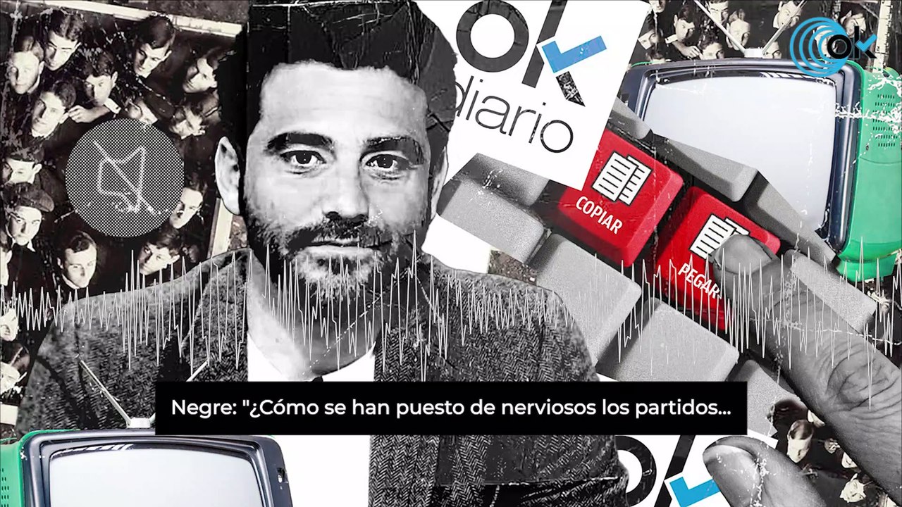 La estrategia de Negre para su pseudocanal: “Hay que hacer copia y pega de OKDIARIO todas las mañanas”