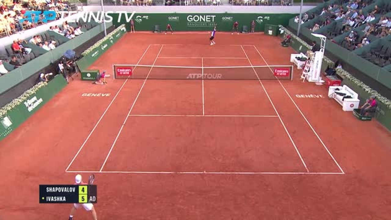 Highlights: Ivashka siegt knapp gegen Shapovalov