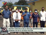 Falcón | Misión Venezuela Bella realizó jornada de desinfección en el Hospital José María Espinoza