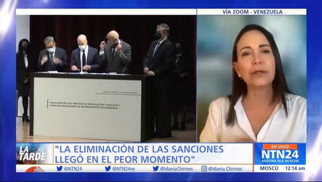 Entrevista a María Corina Machado