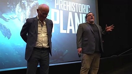 Prehistoric Planet Jon Favreau Screen Presentation