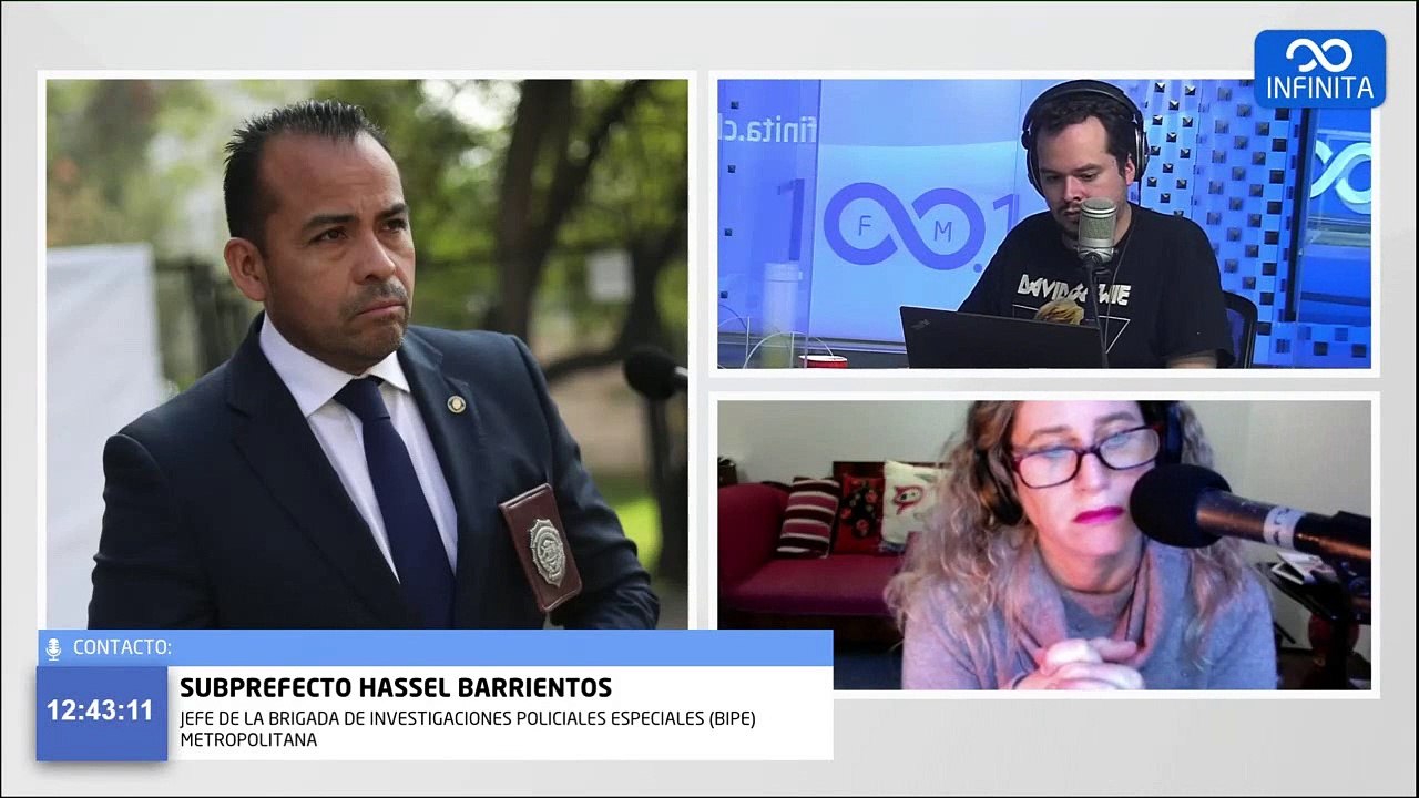 Subprefecto PDI y delitos de secuestro en Chile - Radio Infinita