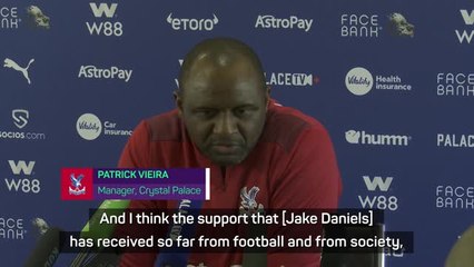 Jake Daniels coming out can be a 'positive example' - Vieira