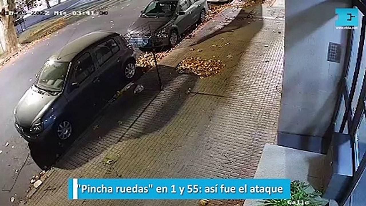 Pincha ruedas en 1 y 55: así fue el ataque que dejó cerca de 20 autos con gomas tajeadas