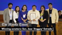 Winning senators: Sen. Jose 'Jinggoy' Estrada