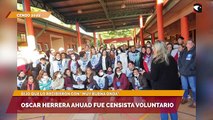 Oscar Herrera Ahuad fue censista voluntario