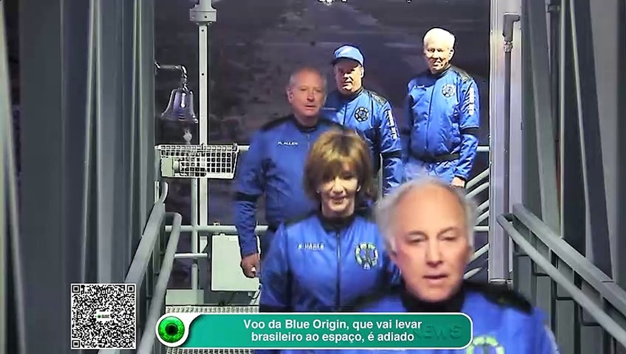 Blue Origin adia voo que vai levar brasileiro ao espaço