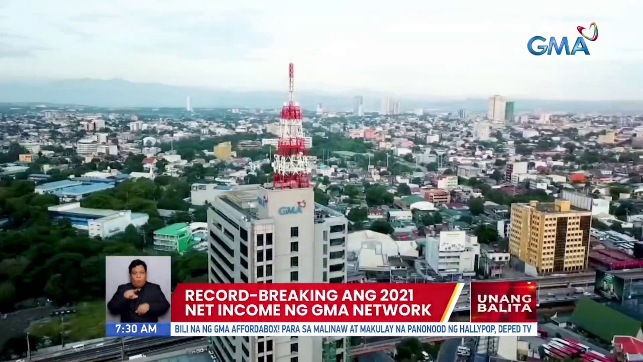 Record-breaking ang 2021 net income ng GMA Network | UB