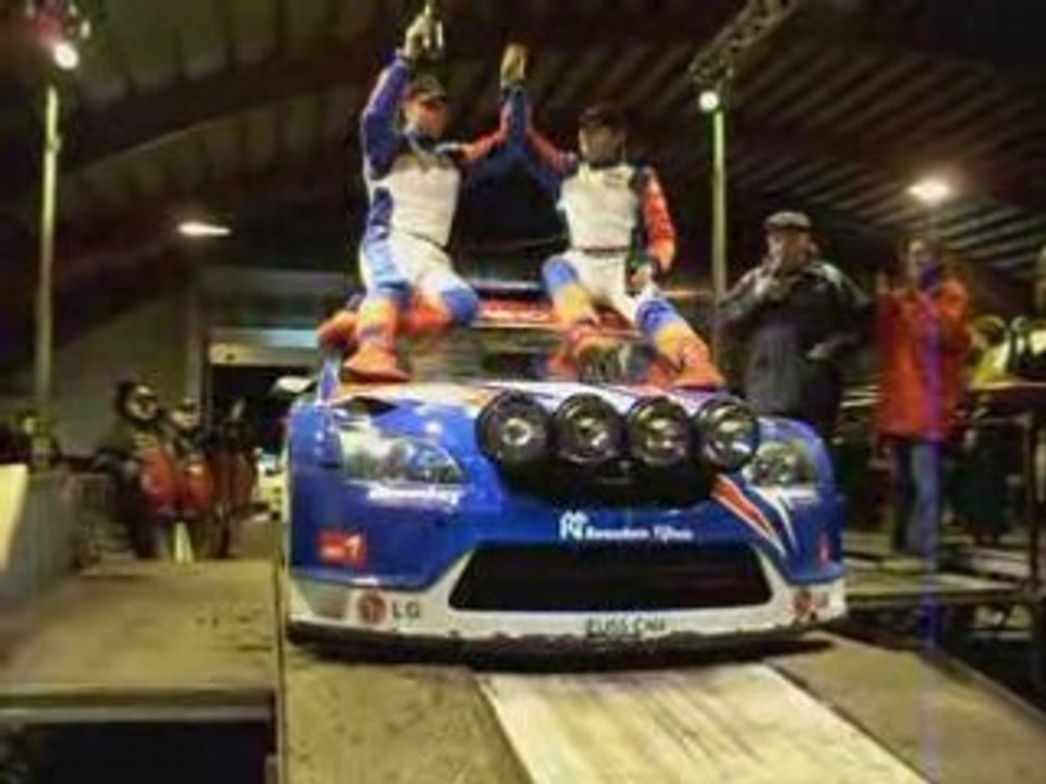 Rallye de Hannut 2008 07 Podium final Wevers & Moulin