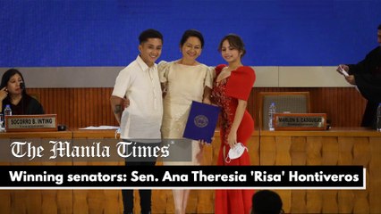 Winning senators: Sen. Ana Theresia 'Risa' Hontiveros