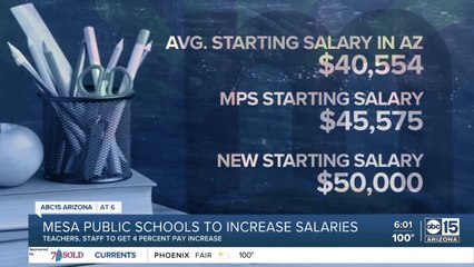 Mesa Public Schools to increase salaries