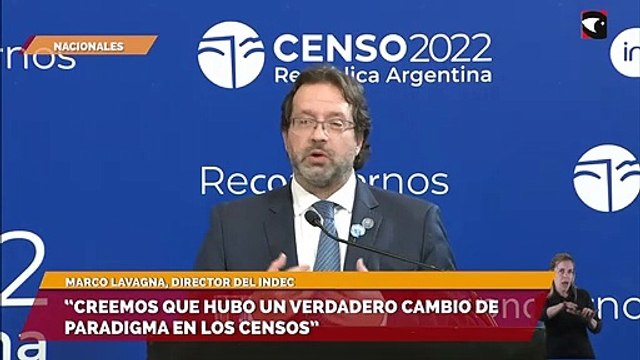 “Creemos que hubo un verdadero cambio de paradigma en los censos”