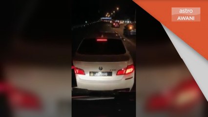 Samseng Jalan Raya | Polis kesan pemandu BMW berkelakuan samseng