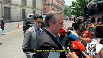 Скачать видео: “¡Eres neoliberal!”: Así interrumpen a Ebrard mientras hablaba con reporteros