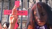 Cientos de mujeres se manifiestan contra la ola de feminicidios en México