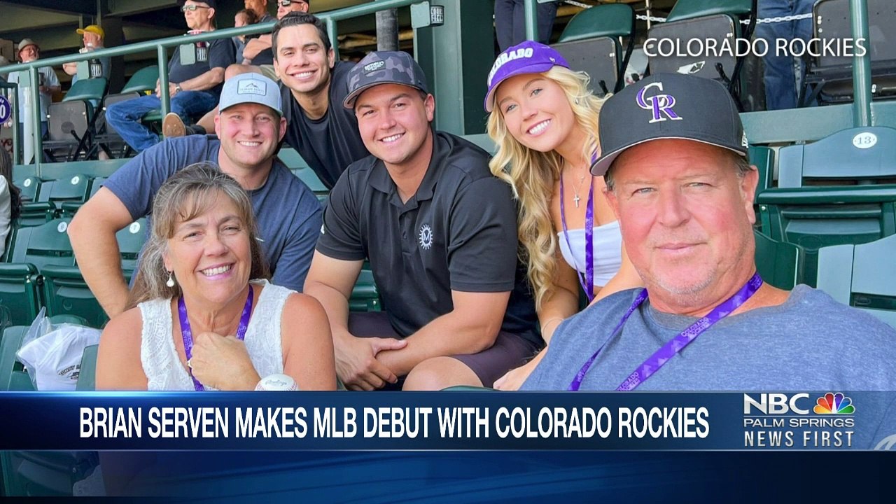 Coachella Valley Native Brian Serven Makes MLB Debut With Colorado Rockies