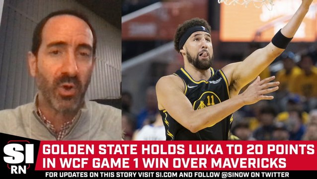 Golden State Warriors Sail Past the Dallas Mavericks in Game 1 of the Western Conference Finals