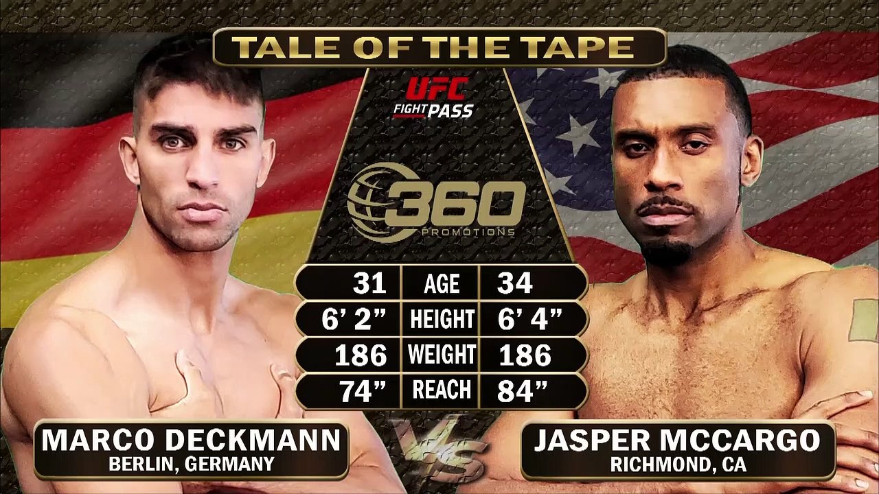 Marco Deckmann vs Jasper McCargo 12-05-2022 Full Fight