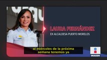 Ayuntamiento de Puerto Morelos denuncia ante FGR a Laura Fernández